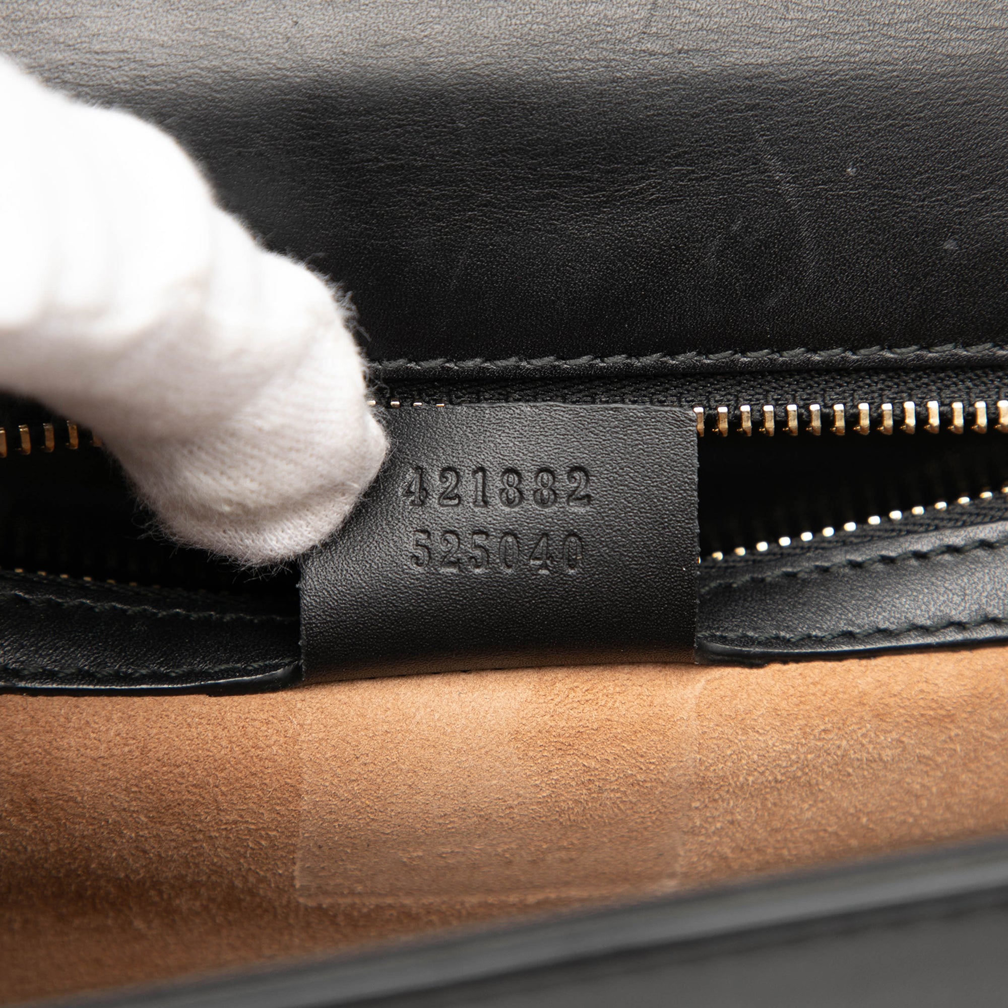 Small Leather Sylvie Web Satchel - Image 6