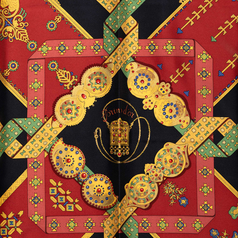 Brins d Or Silk Scarf 90 - Image 6
