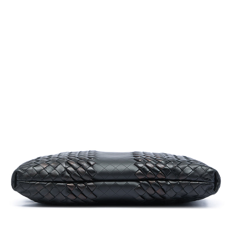 Leather Intreccio Imperatore Crossbody - Image 3