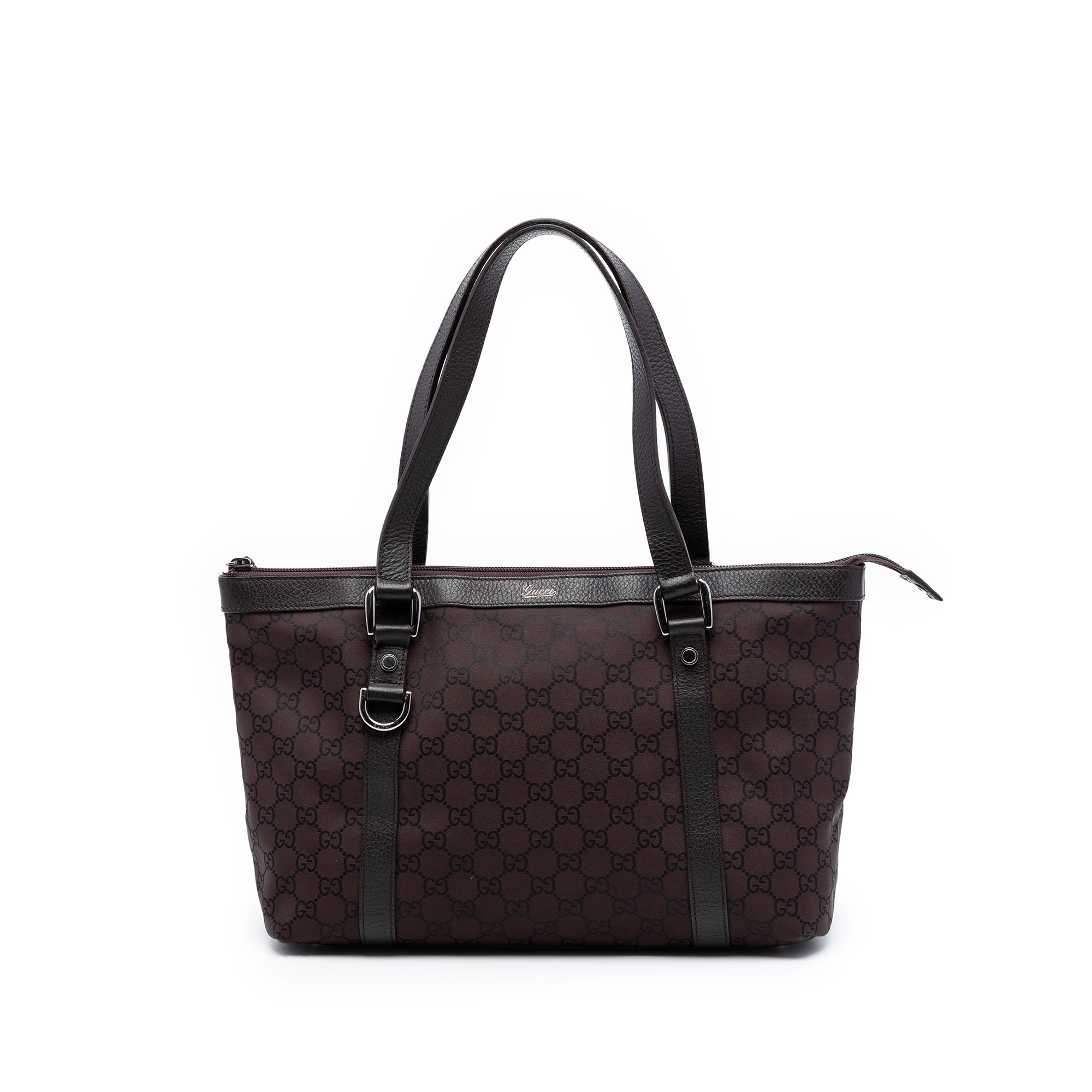 GG Nylon Abbey D Ring Tote - Image 1