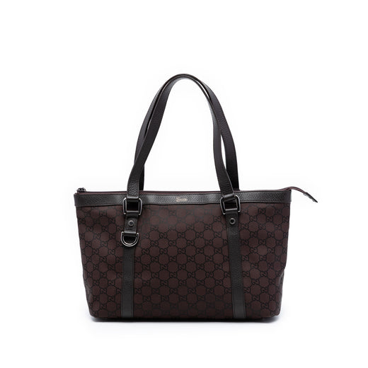 GG Nylon Abbey D Ring Tote - Image 1