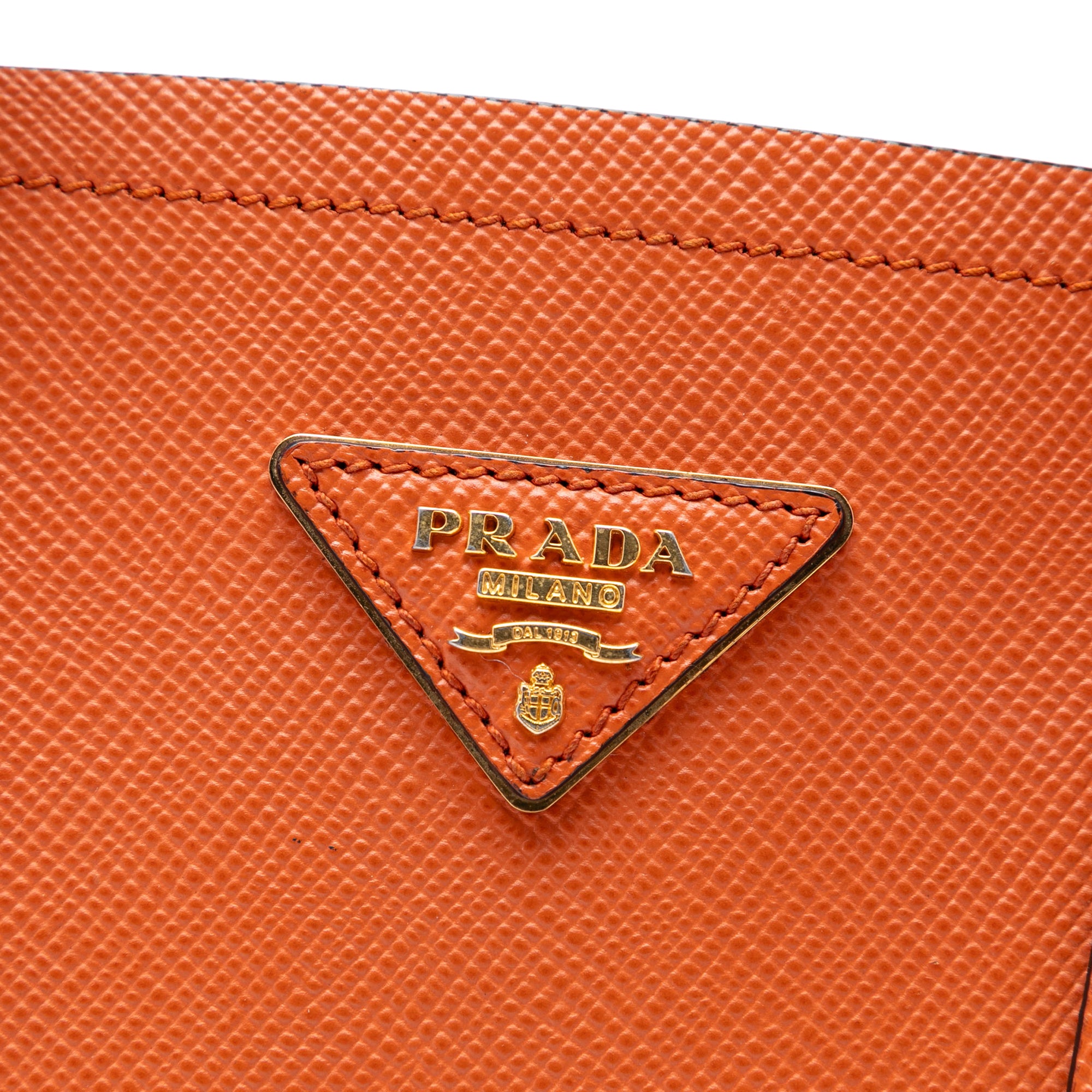 Medium Saffiano Cuir Double Handle Satchel - Image 5