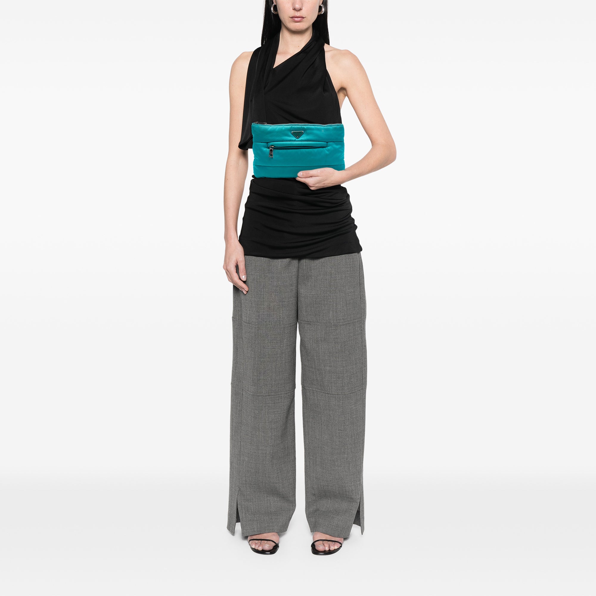 Tessuto Bomber Clutch - Image 6