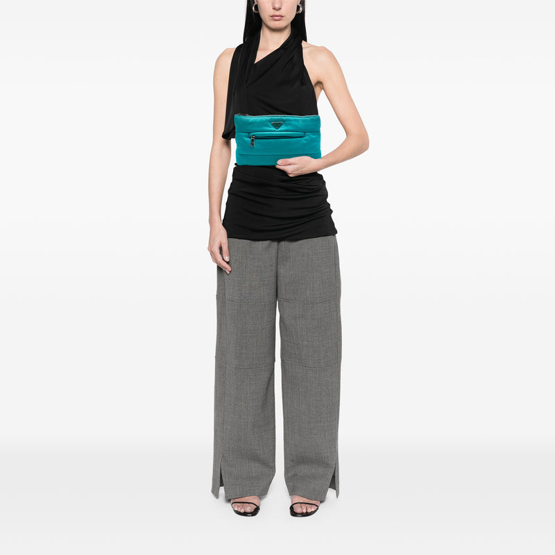 Tessuto Bomber Clutch - Image 6