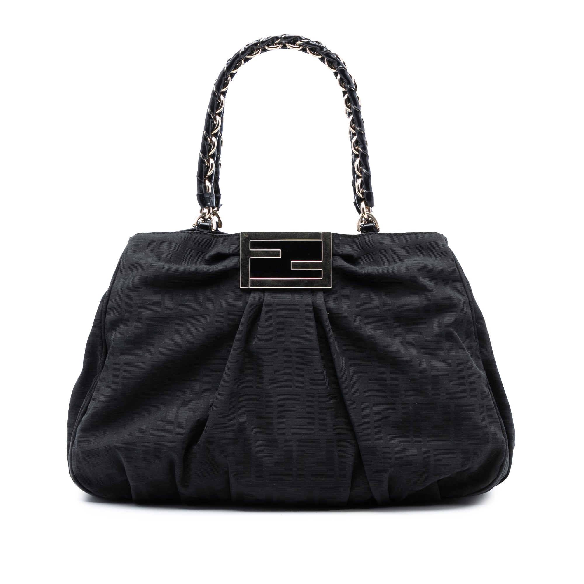 Zucca Canvas Mia Chain Tote - Image 1