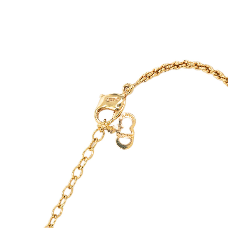 Gold Plated Perfume Bottle Pendant Necklace - Image 5