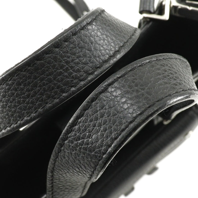 Mini Grained Calfskin Saddle Tote - Image 10