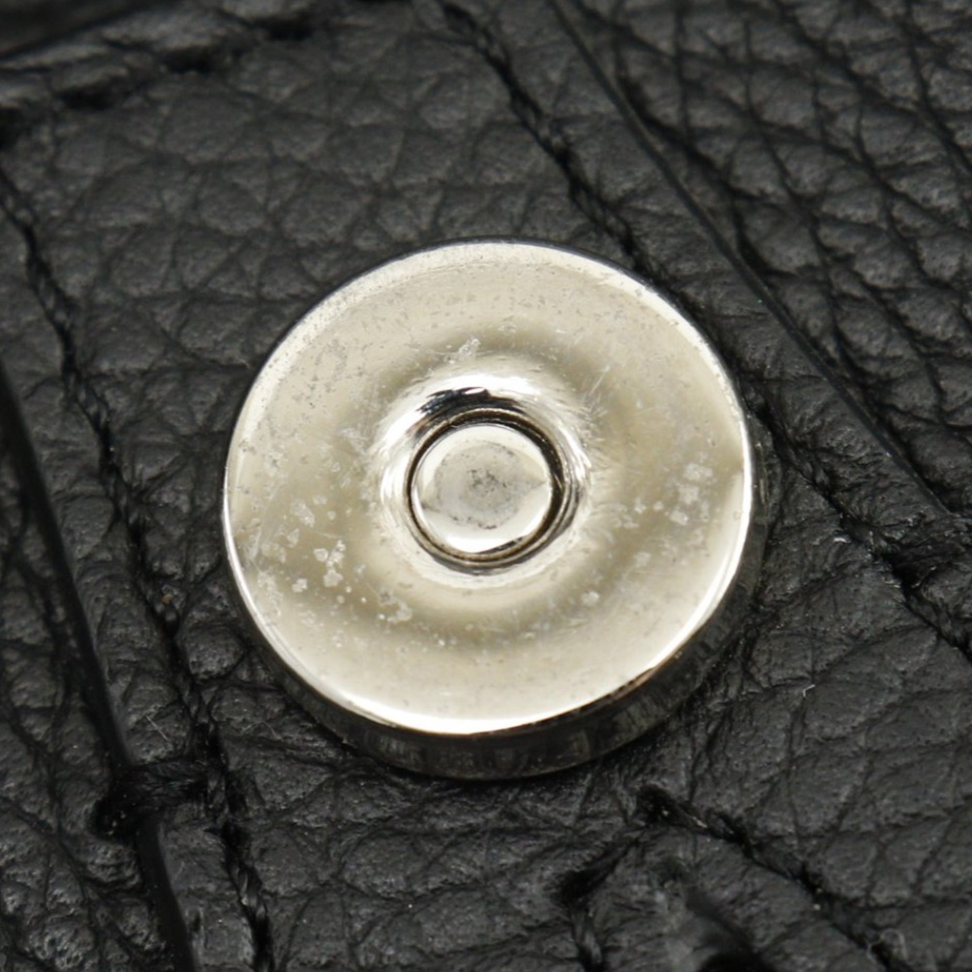 Mini Grained Calfskin Saddle Tote - Image 8