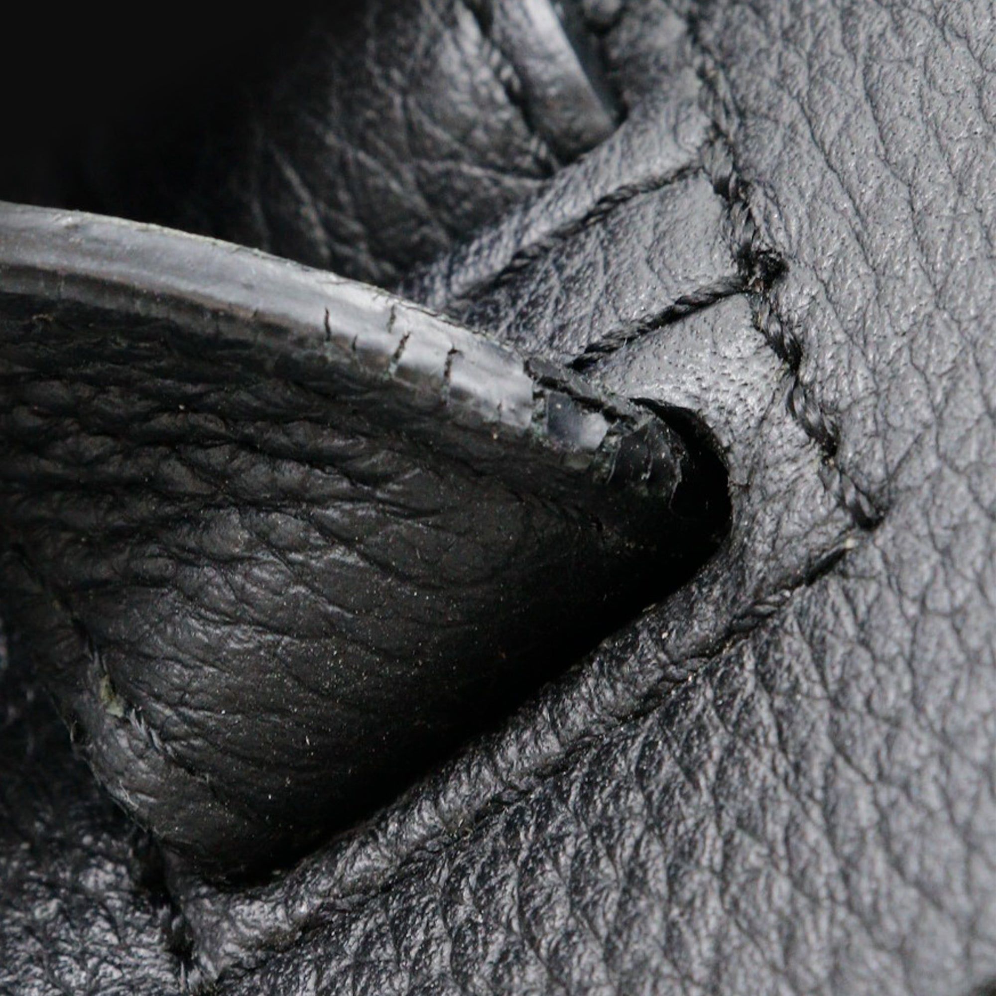 Mini Grained Calfskin Saddle Tote - Image 9