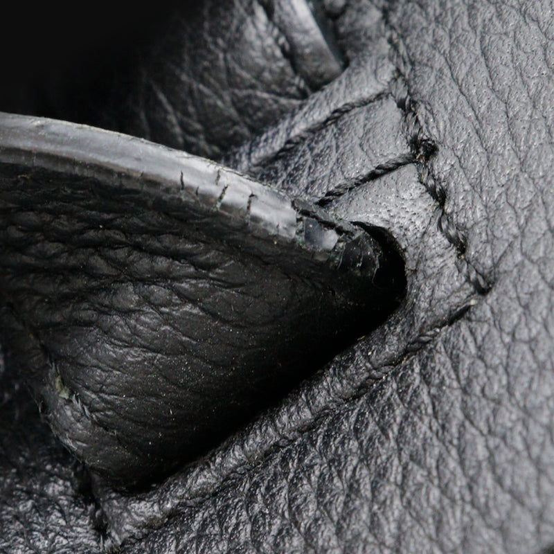 Mini Grained Calfskin Saddle Tote - Image 9