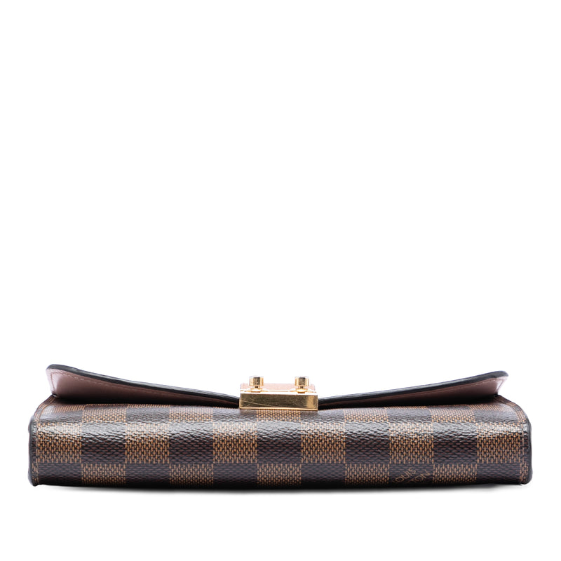 Damier Ebene Croisette Chain Wallet - Image 3