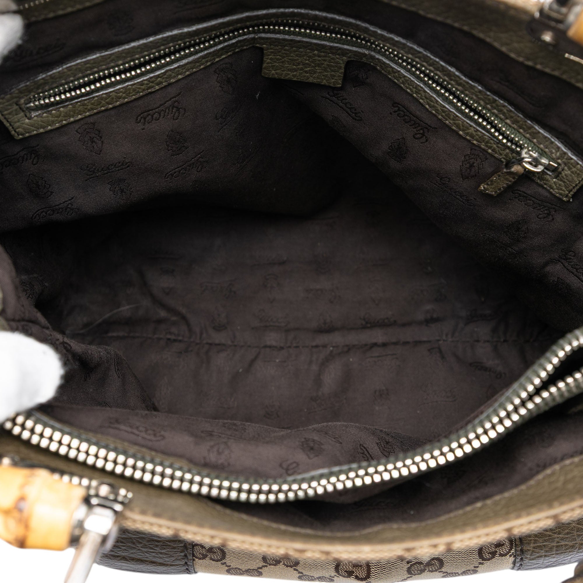 Large GG Canvas Bamboo Libeccio Tote - Image 4
