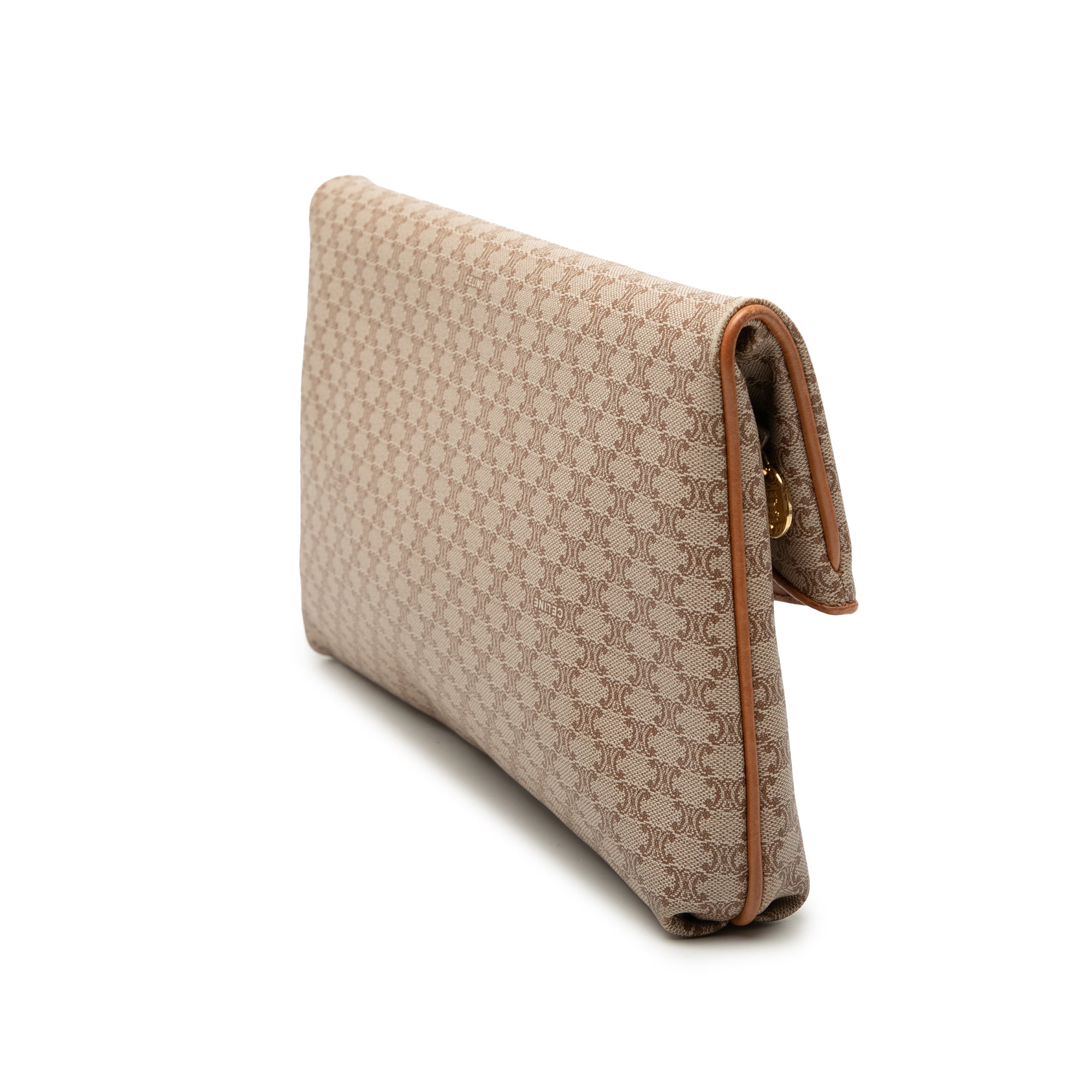 Macadam Coated Canvas Clutch - Image 2