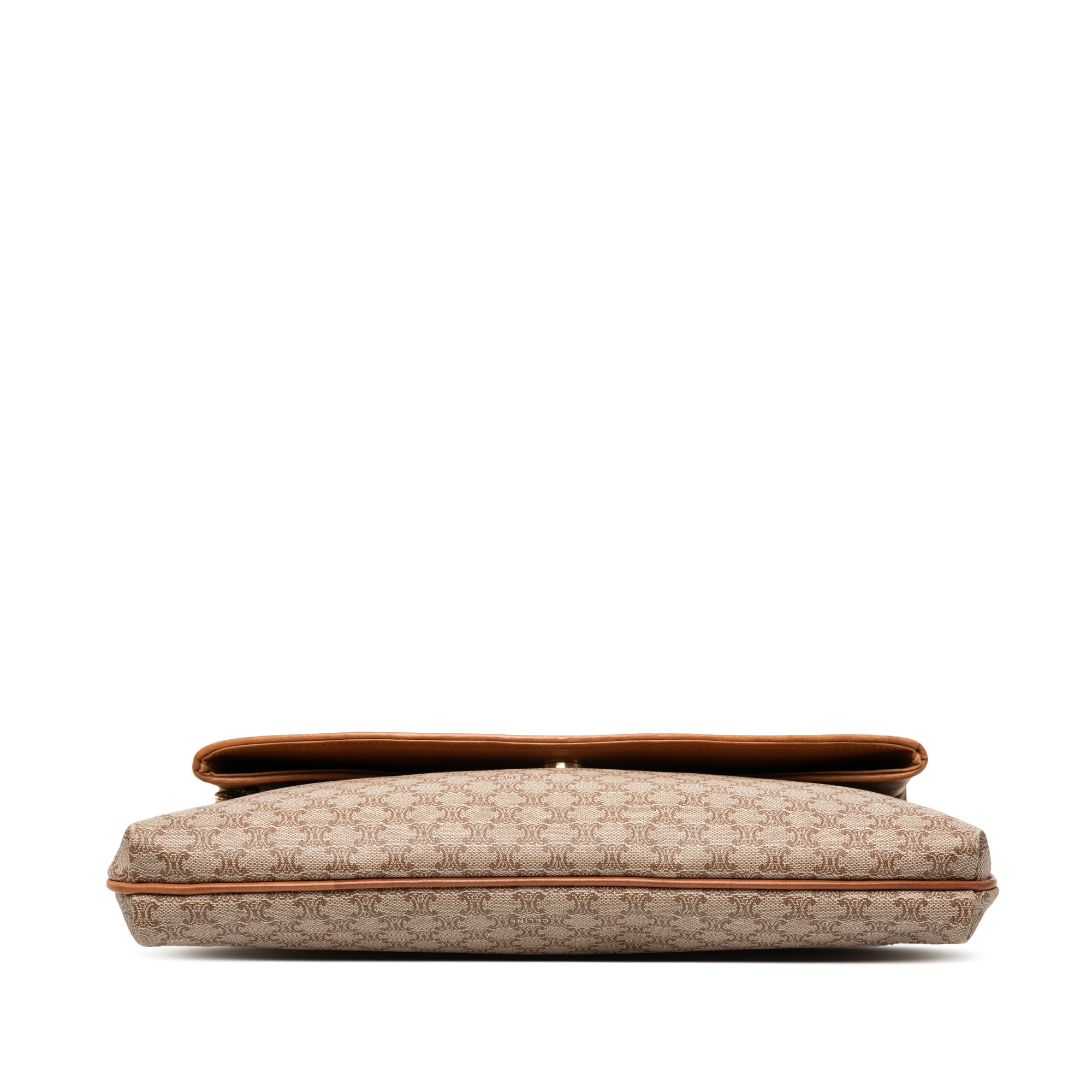 Macadam Coated Canvas Clutch - Image 3