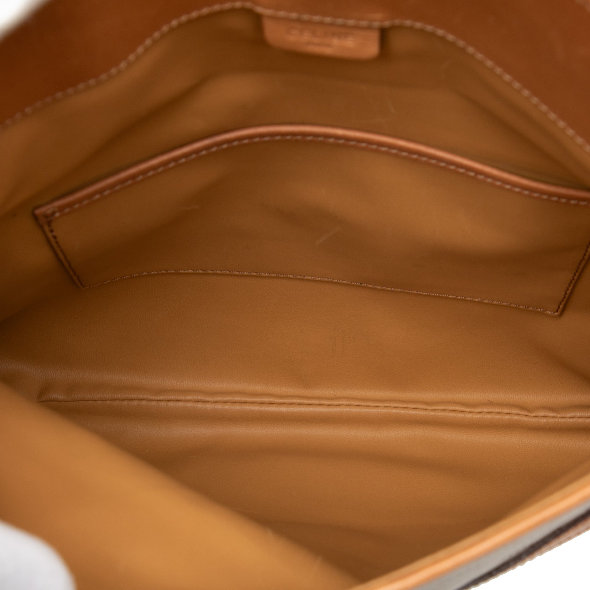 Macadam Coated Canvas Clutch - Image 4