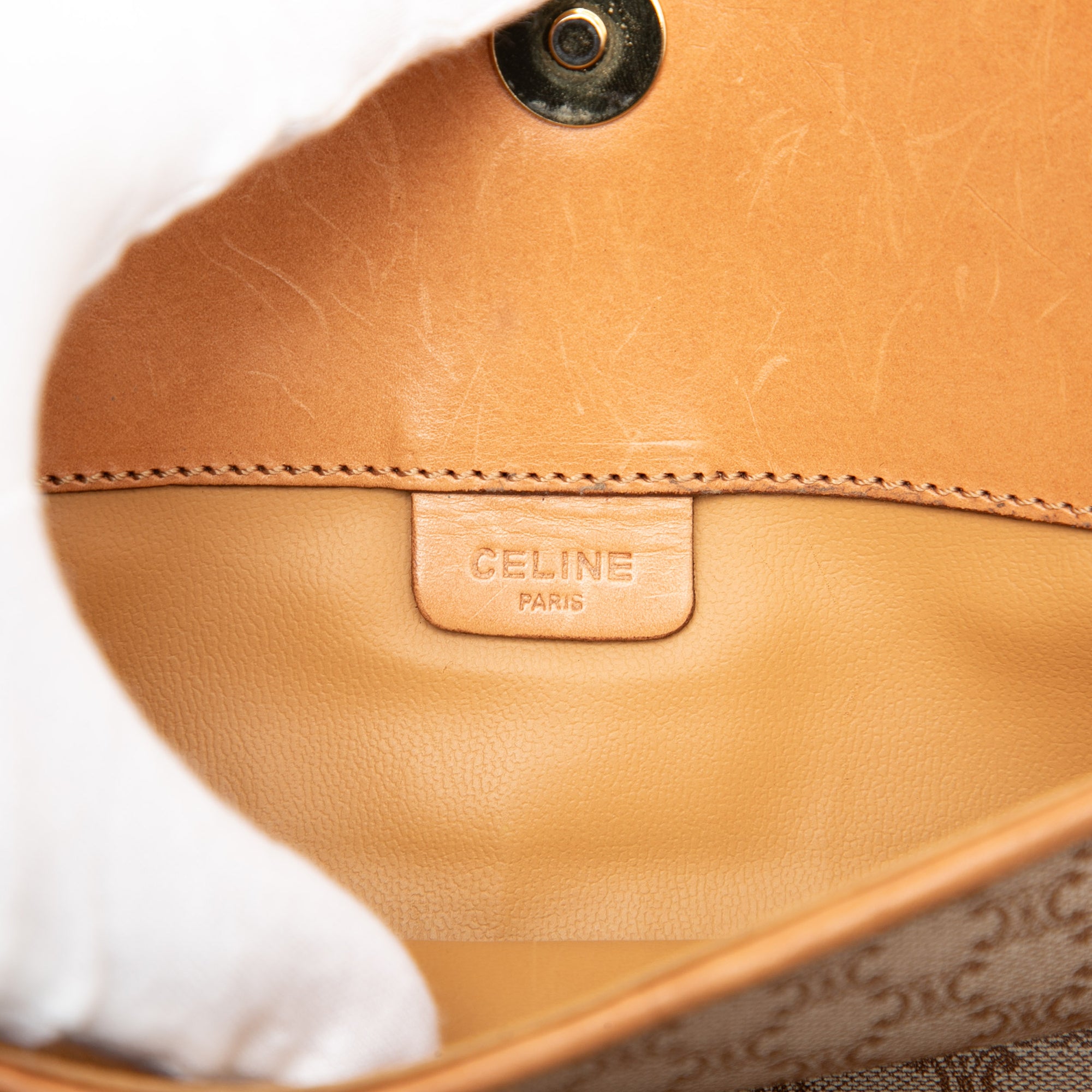 Macadam Coated Canvas Clutch - Image 5