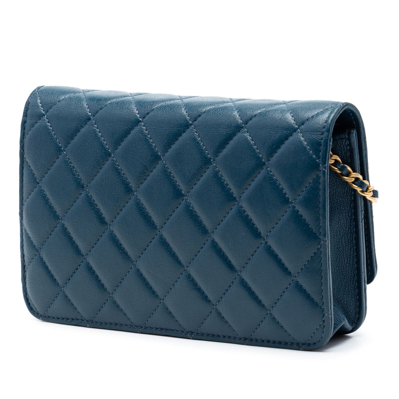 Quilted Lambskin 19 Wallet on Chain - Image 2