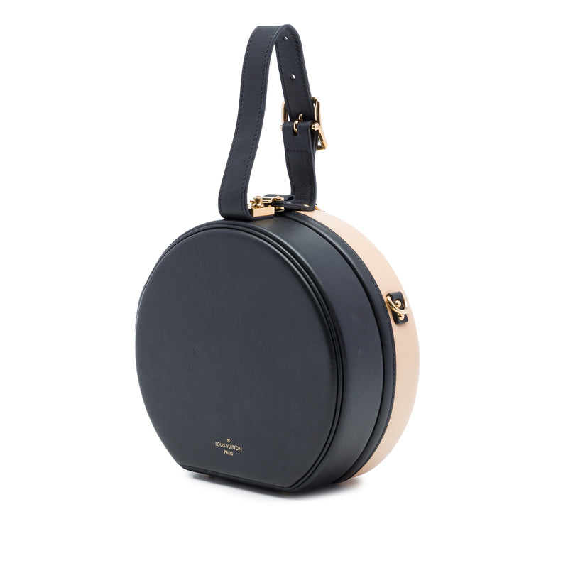 Bicolor Calfskin Petite Boite Chapeau - Image 2