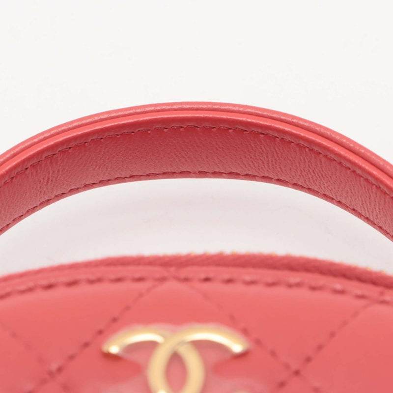 Quilted Lambskin Chic Riviera Top Handle Vanity Case - Image 8