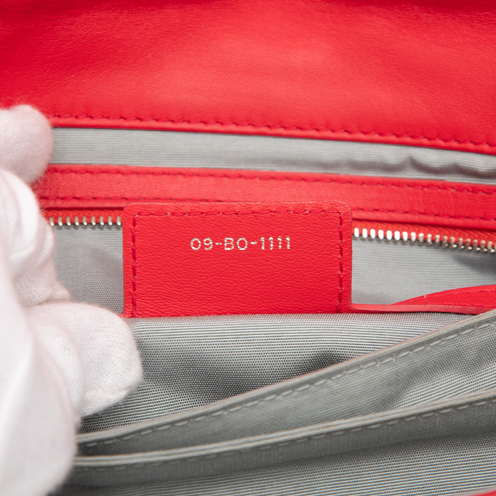 Lambskin Cannage New Lock Shoulder Bag - Image 6