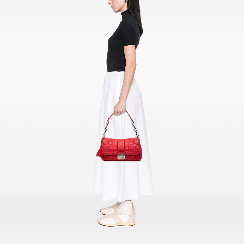 Lambskin Cannage New Lock Shoulder Bag - Image 7