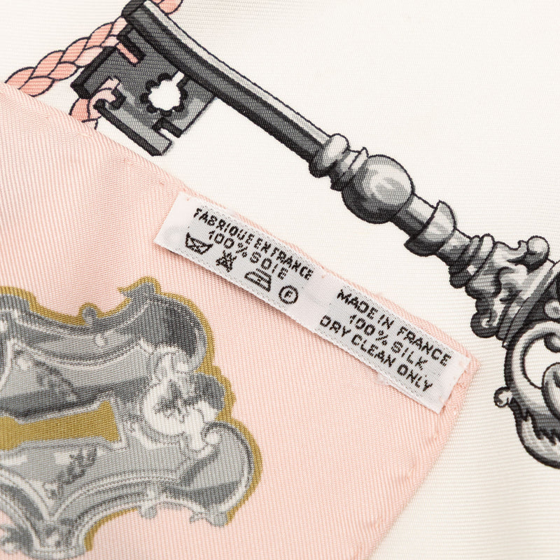 Les Cles Silk Scarf 90 - Image 2
