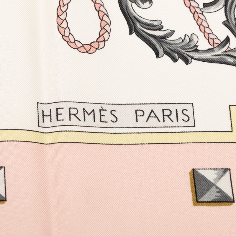 Les Cles Silk Scarf 90 - Image 3