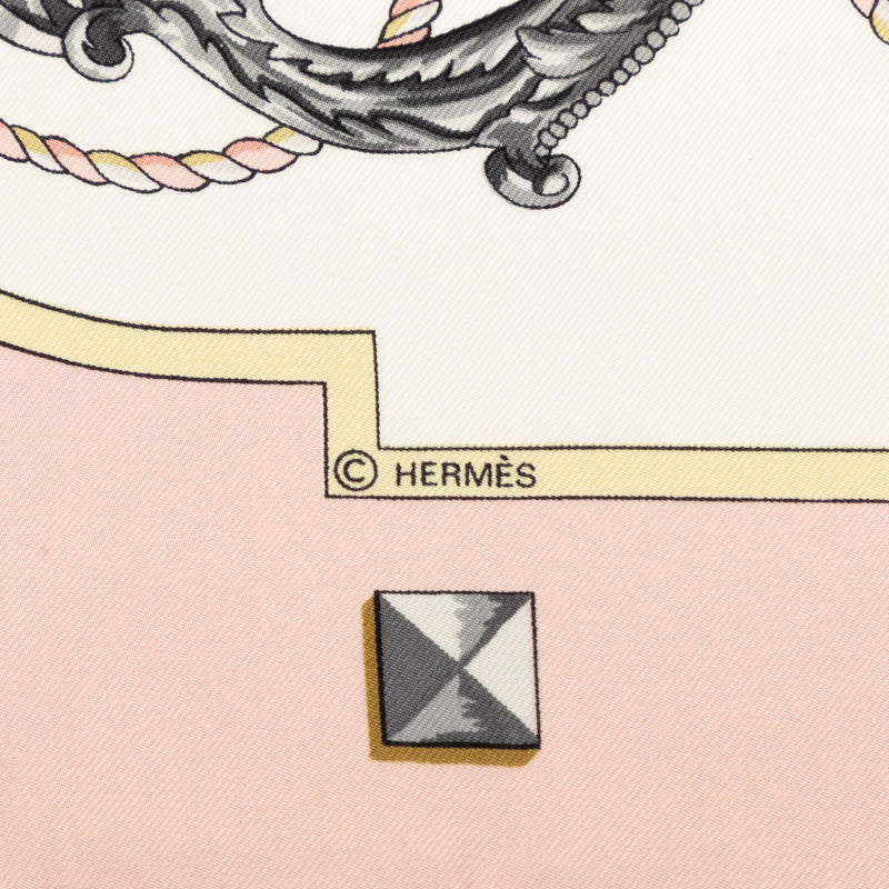 Les Cles Silk Scarf 90 - Image 4