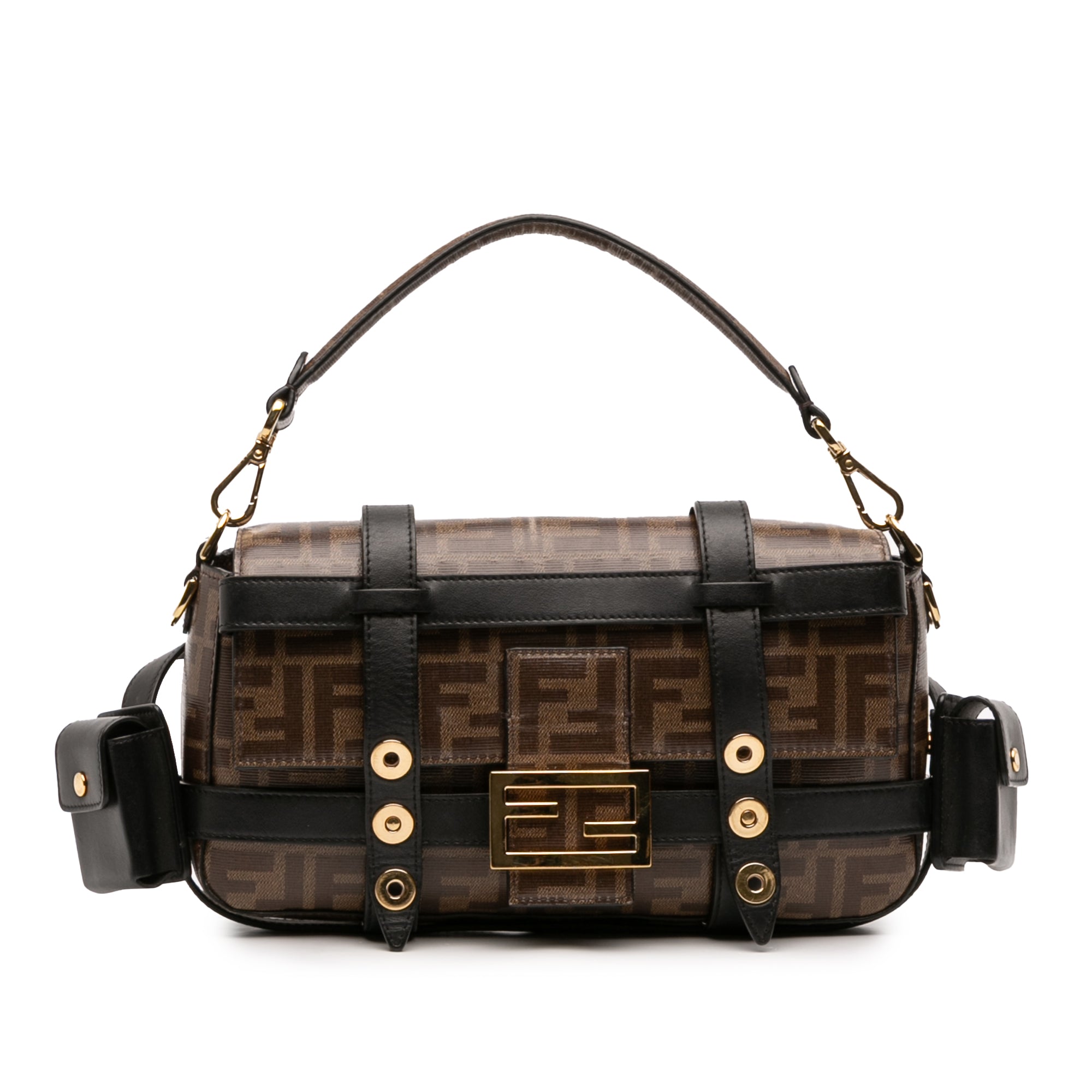Zucca Glazed Fabric Cage Baguette - Image 1