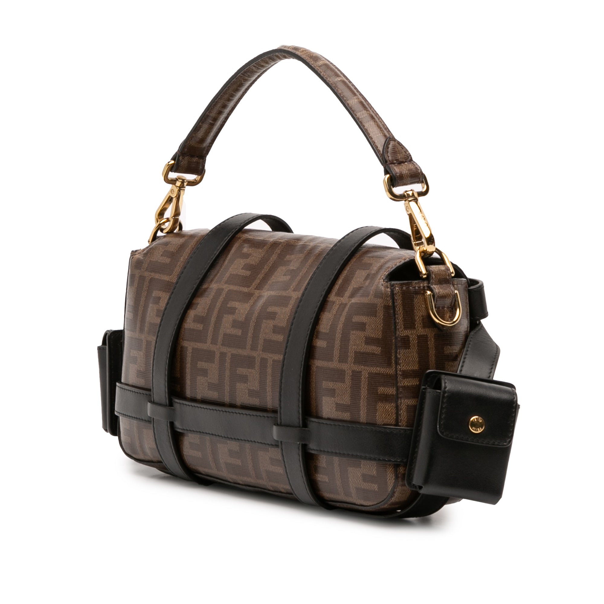Zucca Glazed Fabric Cage Baguette - Image 2