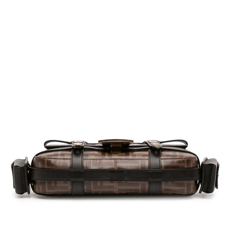 Zucca Glazed Fabric Cage Baguette - Image 3