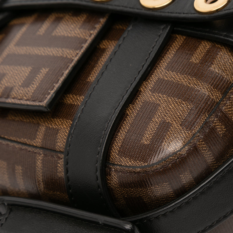 Zucca Glazed Fabric Cage Baguette - Image 7