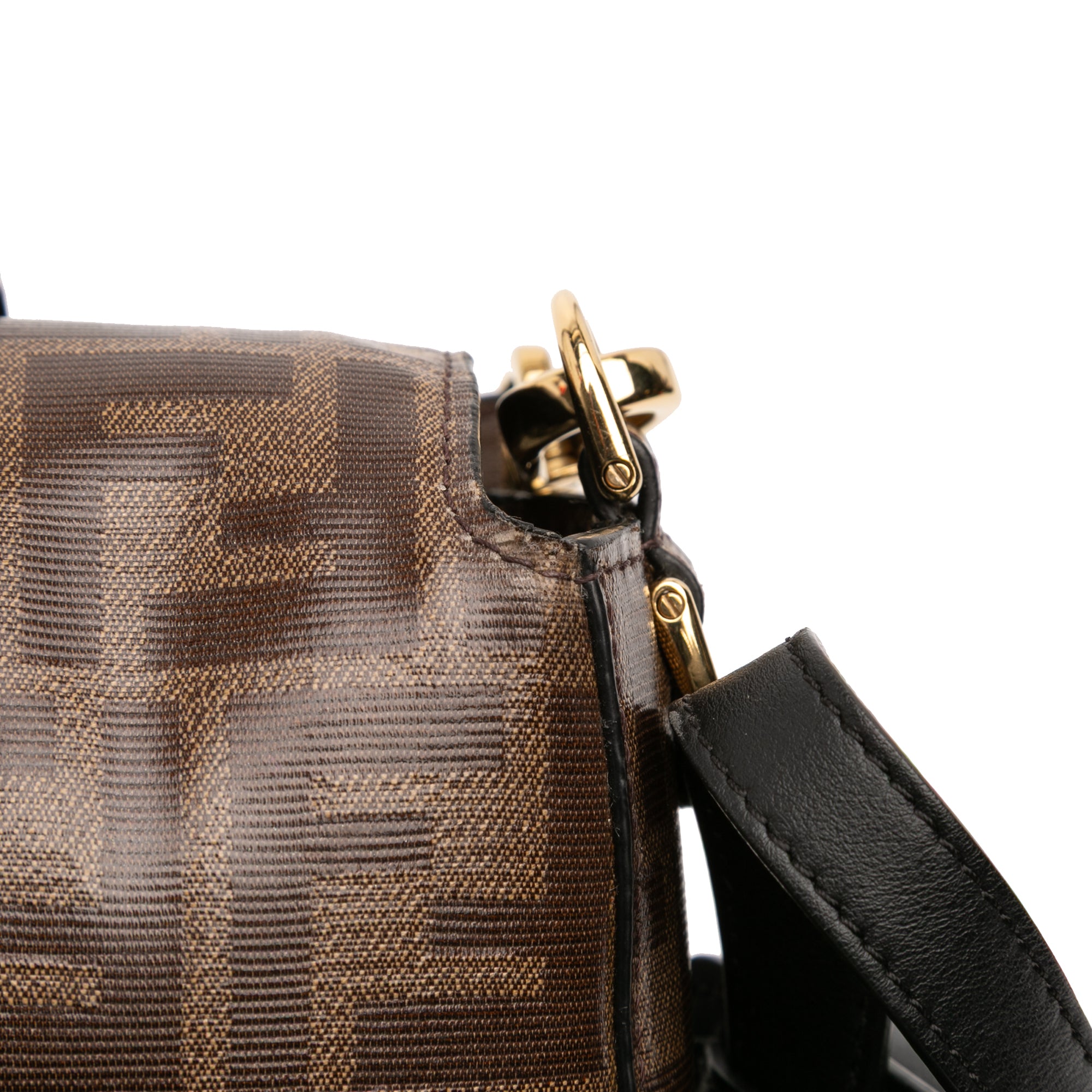 Zucca Glazed Fabric Cage Baguette - Image 9