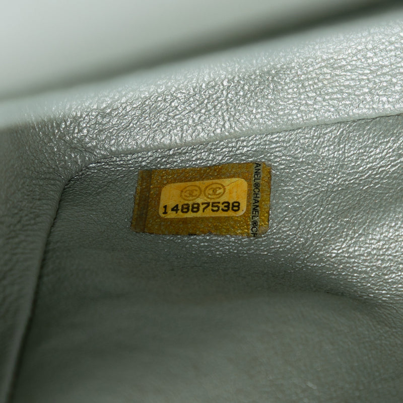 Jumbo Classic Metallic Lambskin Double Flap - Image 6