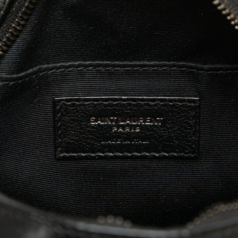 Chevron Calfskin Round Vinyle Camera Bag - Image 5
