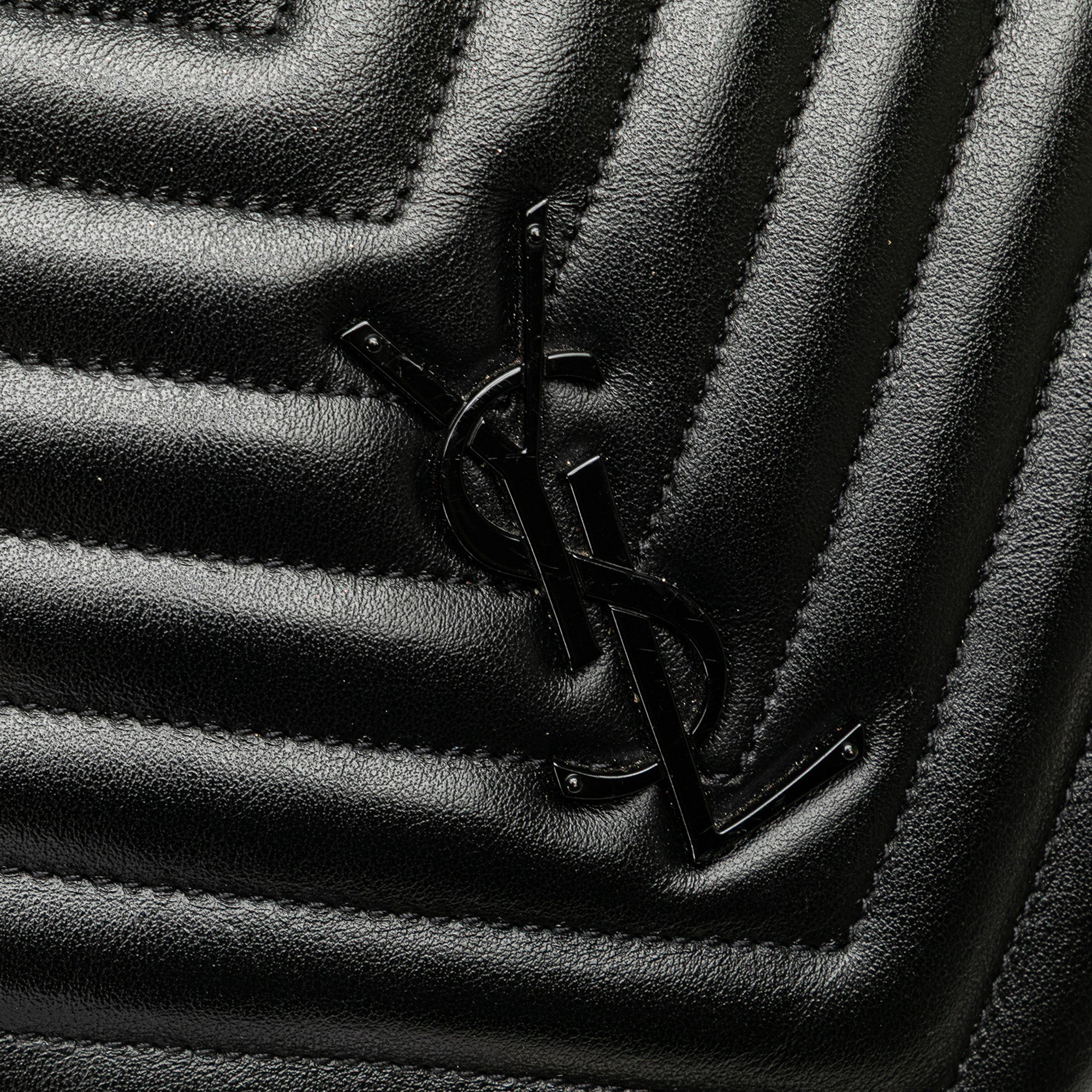 Chevron Calfskin Round Vinyle Camera Bag - Image 7