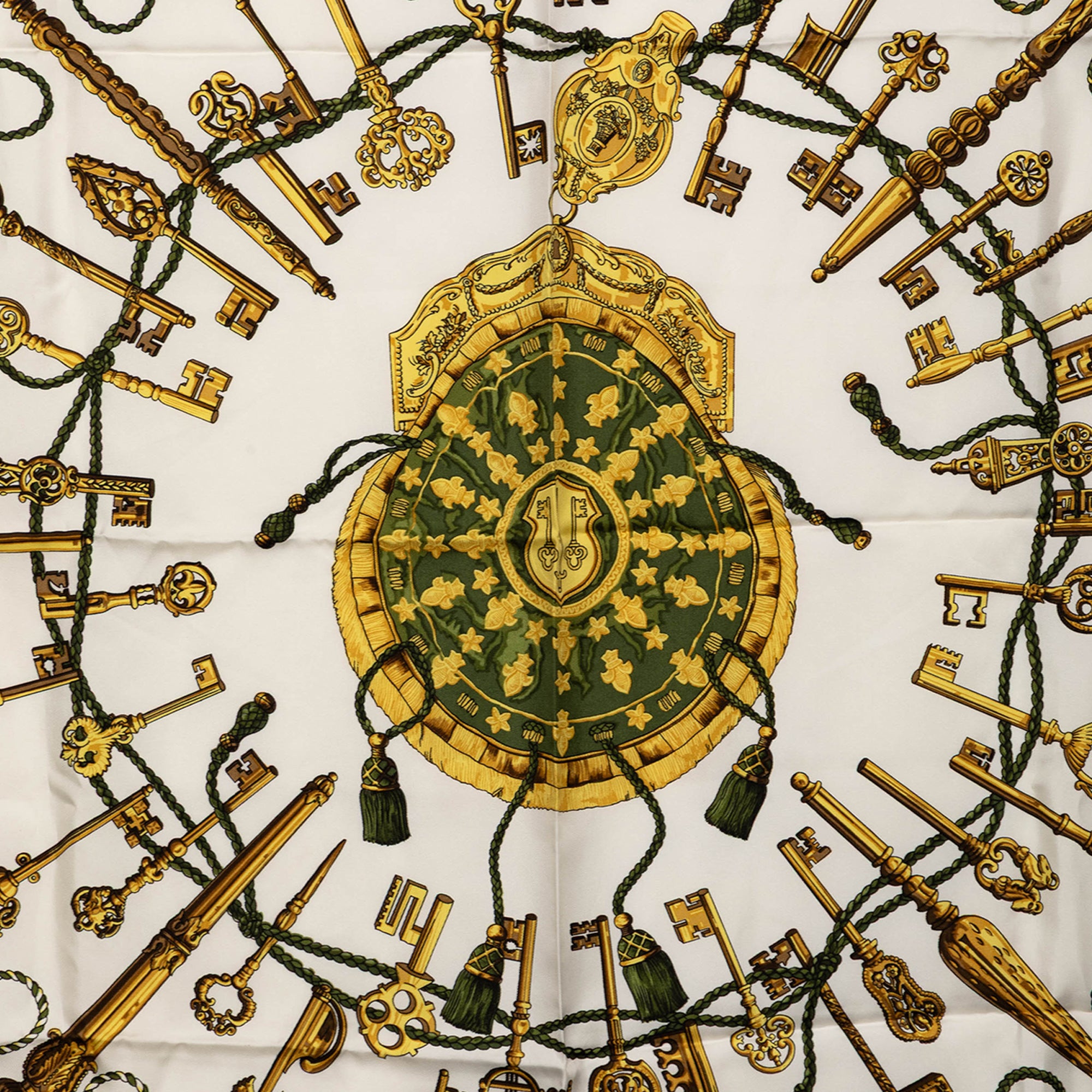 Les Cles Silk Scarf 90 - Image 2