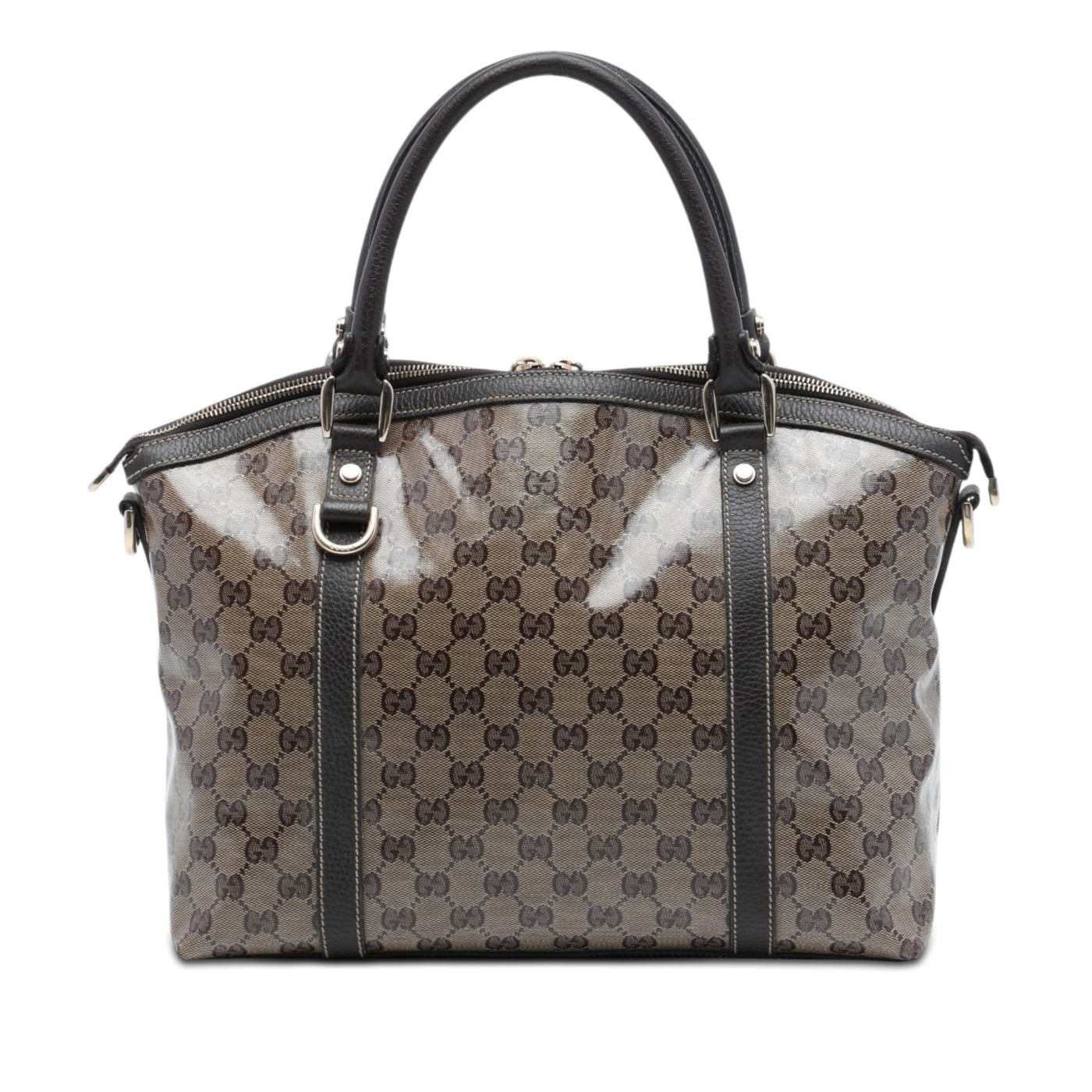 Medium GG Crystal Charm Dome Satchel - Image 1