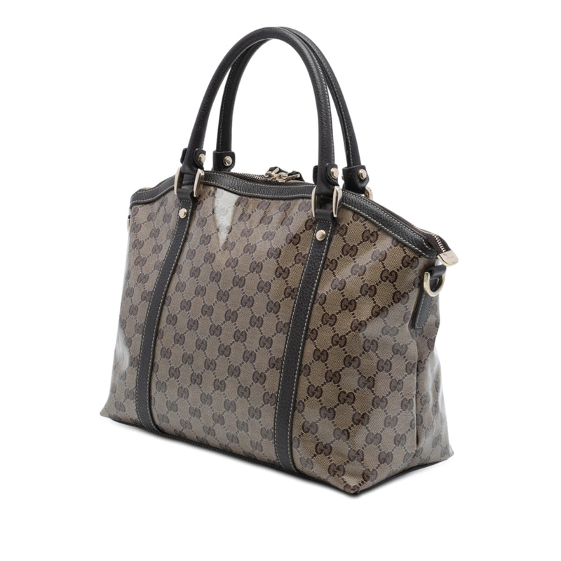Medium GG Crystal Charm Dome Satchel - Image 2