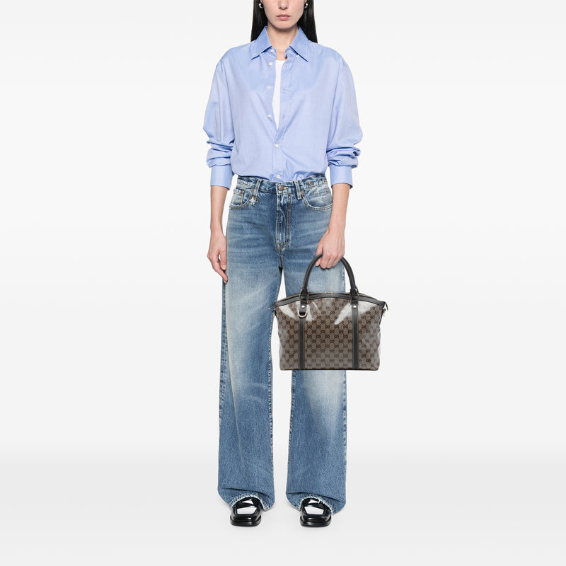 Medium GG Crystal Charm Dome Satchel - Image 6