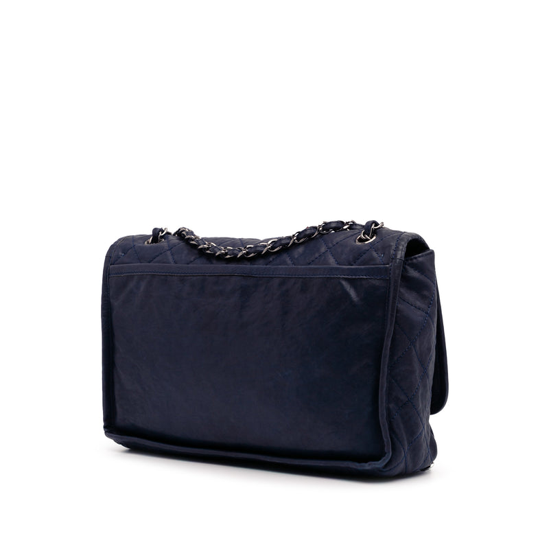 Large Quilted Calfskin Natural Beauty Split Pocket Flap - Image 2