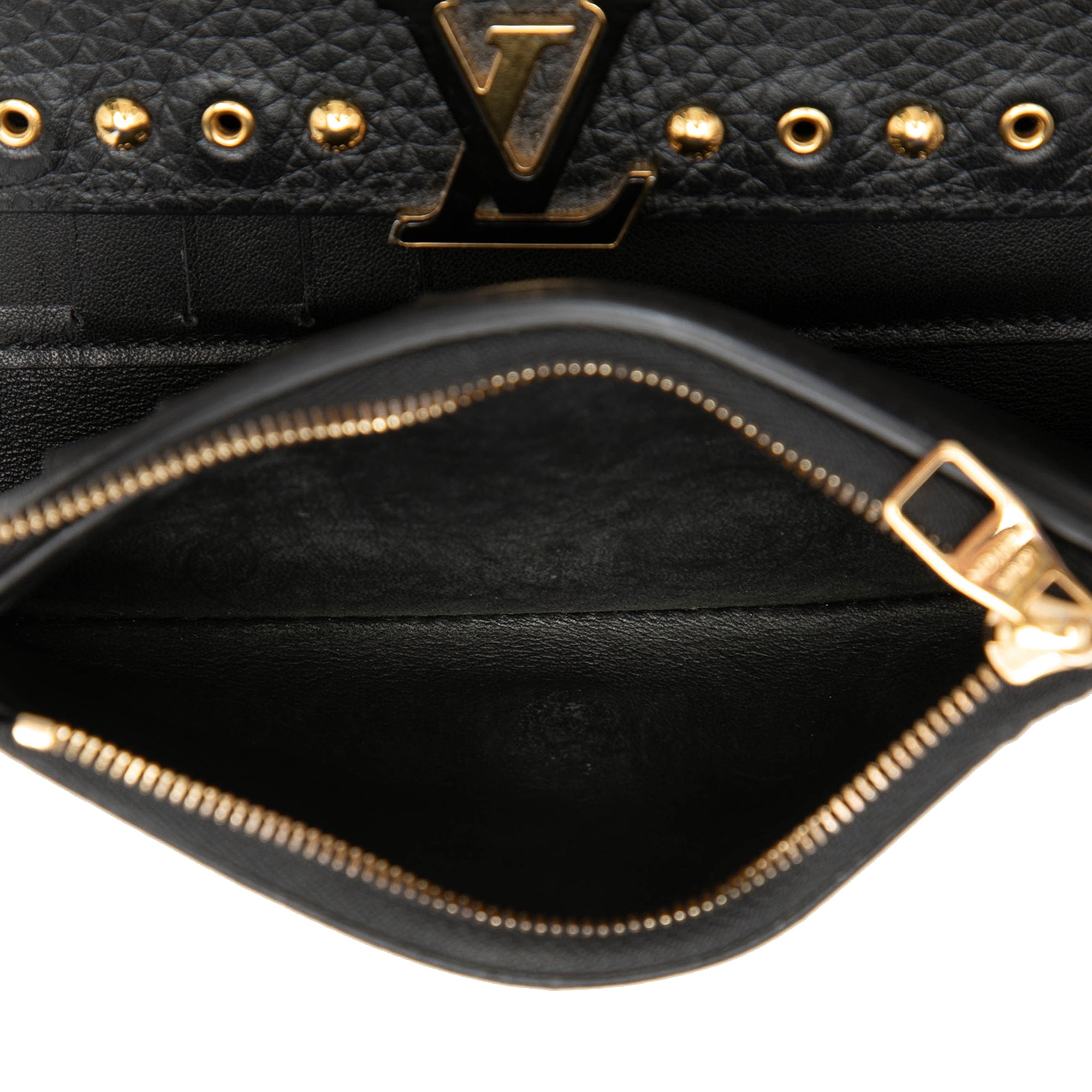 Studded Taurillon Capucines Compact Wallet - Image 5
