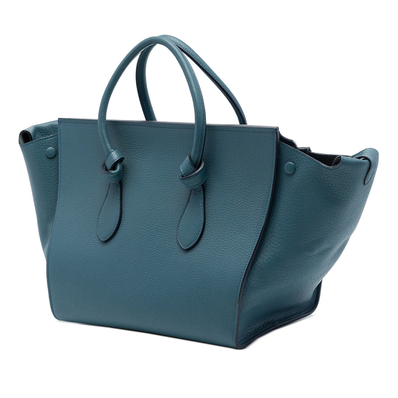 Small Grained Calfskin Tie Knot Tote - Image 2