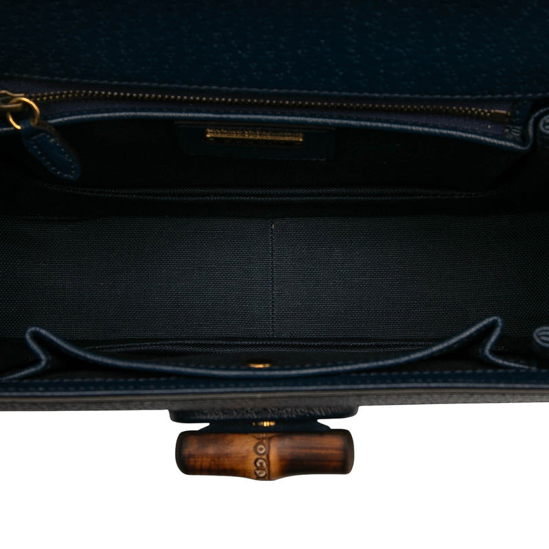 100th Anniversary Medium GG Coated Canvas Kaleidoscope 1947 Bamboo Top Handle Bag - Image 4