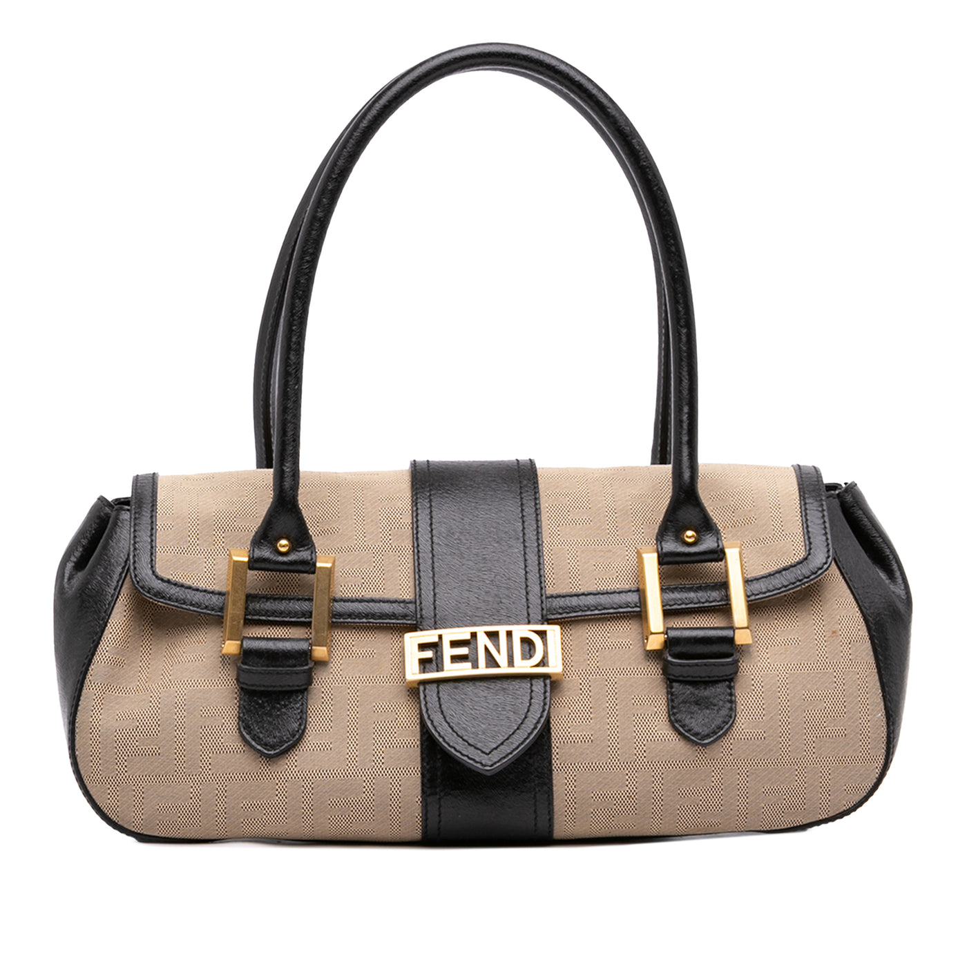 Zucca Shadow Canvas Shoulder Bag - Image 1