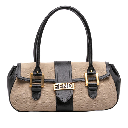 Zucca Shadow Canvas Shoulder Bag - Image 1