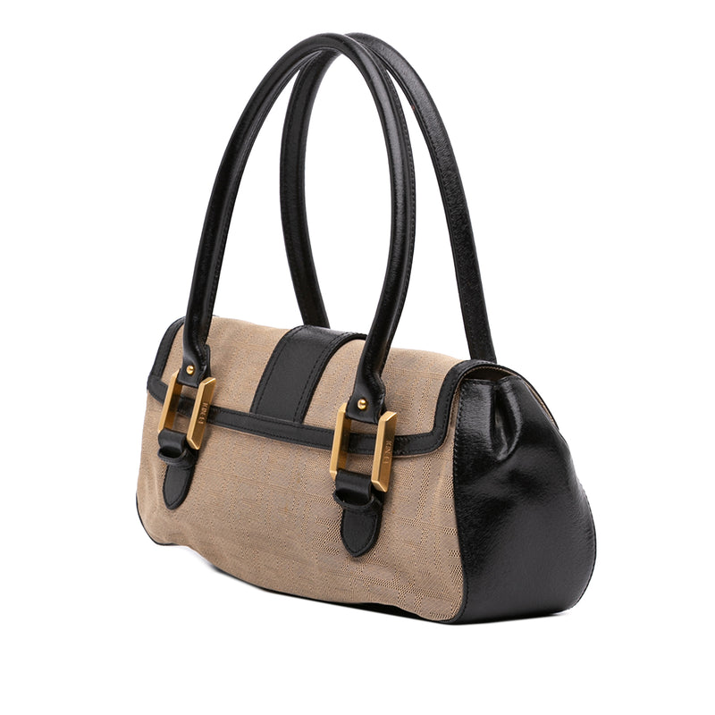Zucca Shadow Canvas Shoulder Bag - Image 2