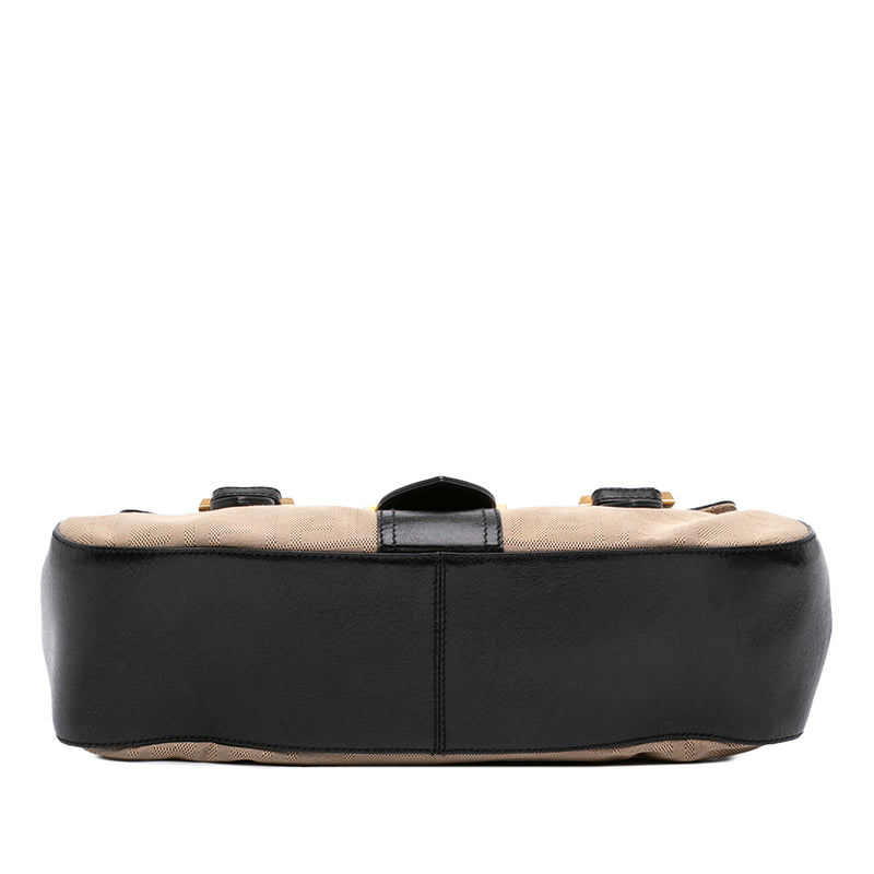 Zucca Shadow Canvas Shoulder Bag - Image 3