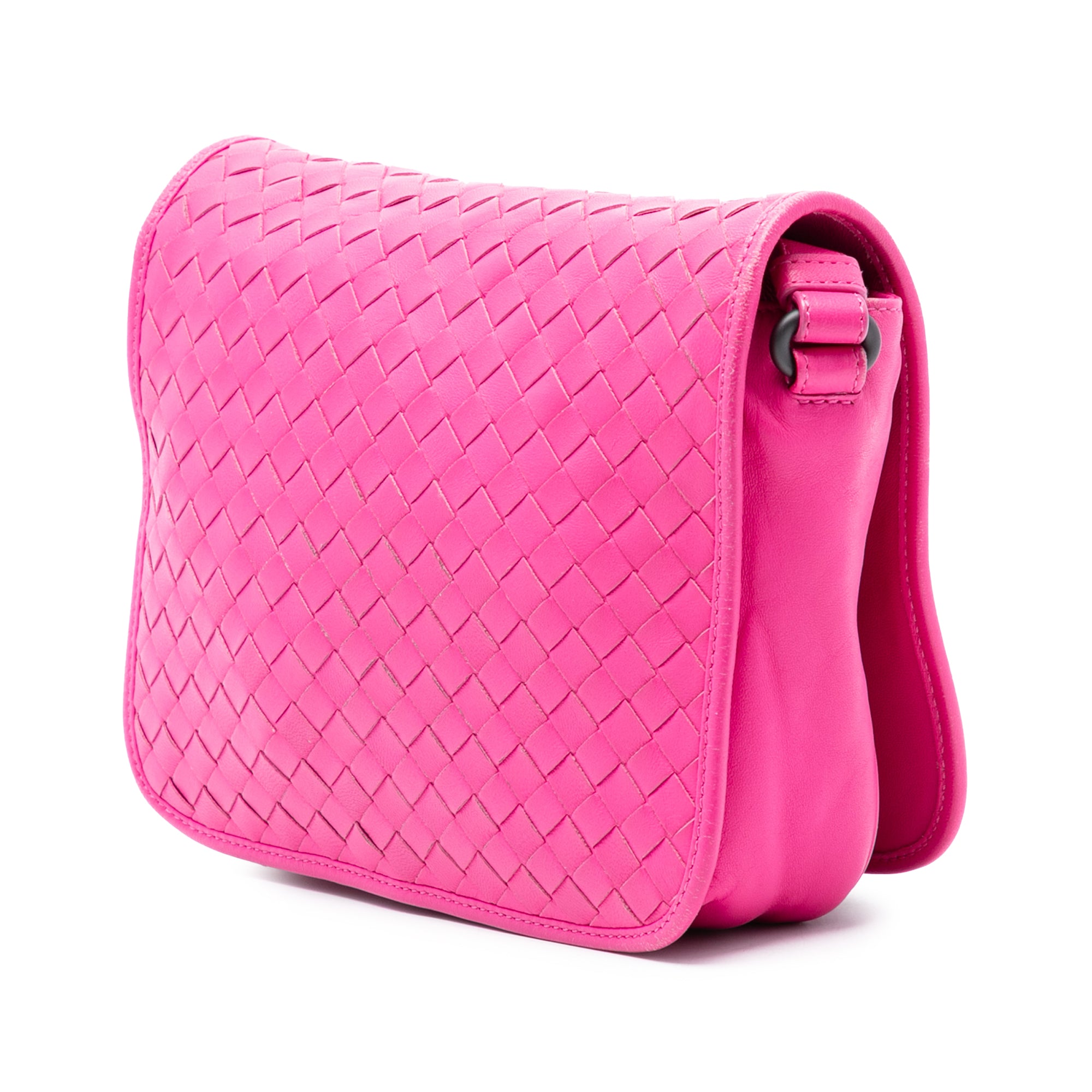 Nappa Intrecciato Flap Crossbody - Image 2