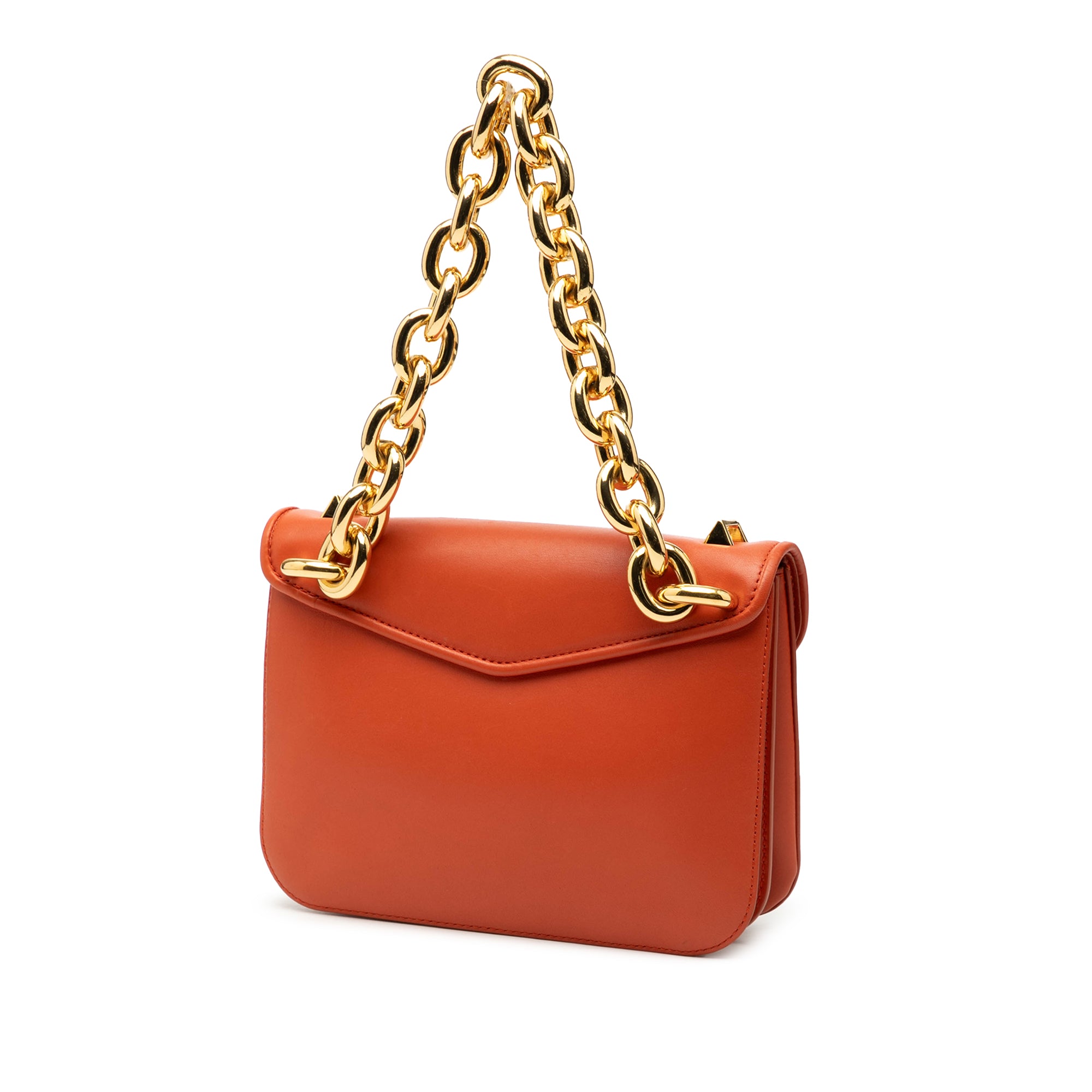 Small Leather Mount Envelope Chain Bag - Image 2